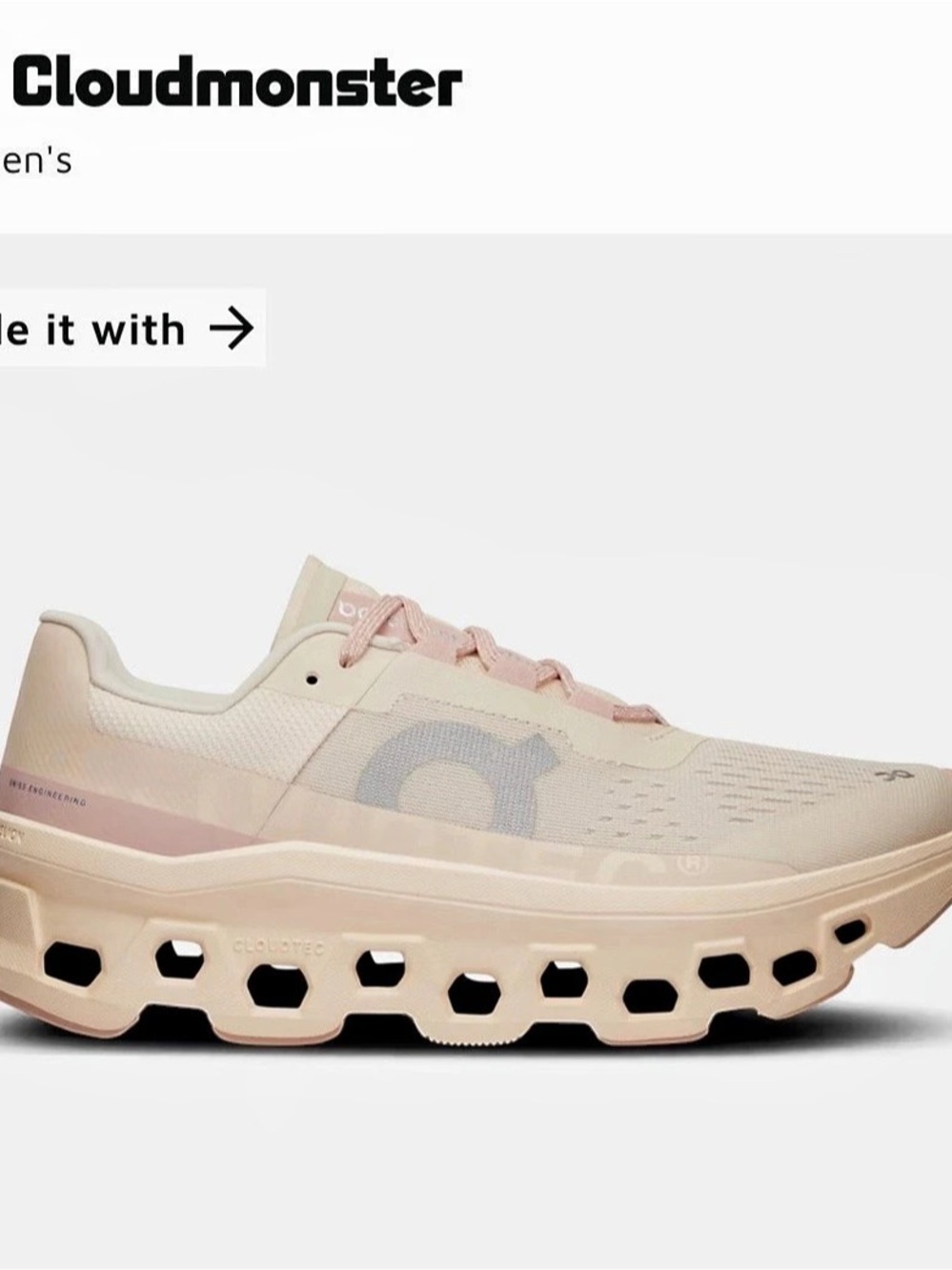 On Cloudmonster Women's Athletic Shoes US 10